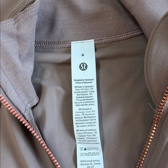 Lululemon Define Cropped Jacket Nulu-NWT!! - Picture 5 of 15